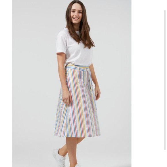ModCloth Dresses & Skirts - ModCloth NWT Striped Skirt size 6